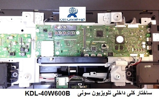 تعمیر بک لایت تلویزیون سونی مدل KDL-40W600B
