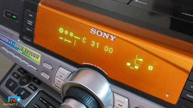 ارور C3100 تعمیر ضبط خانگی سونی